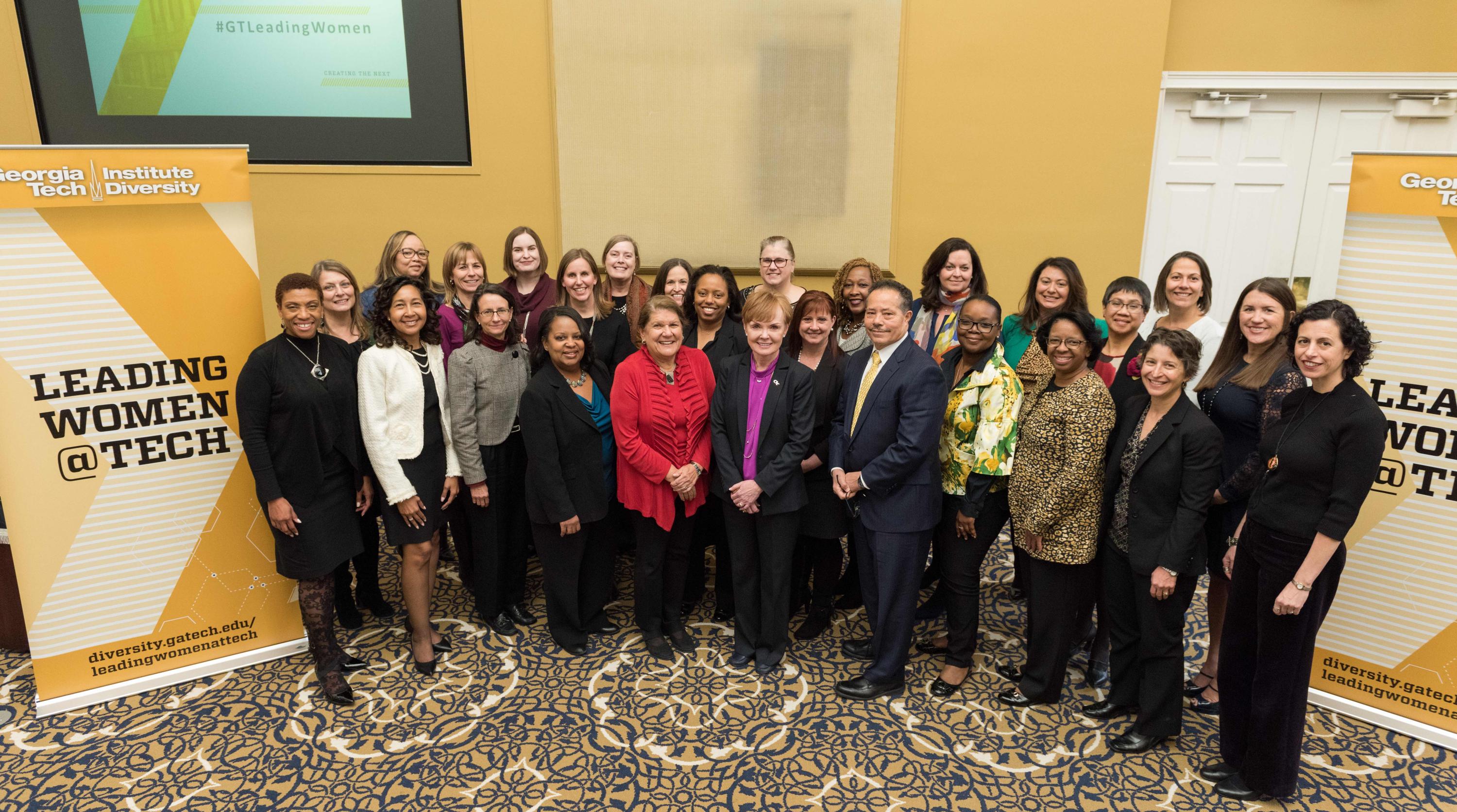 Leading Women@Tech Second Cohort and Co-Facilitators 